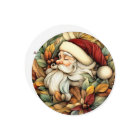 Charming Vintage Santa Customisable Round