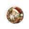 Charming Vintage Santa Customisable Round