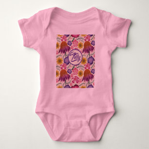 Charming Wildflower Baby Girl Bodysuit