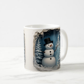 Charming Winter Snowman  – Cozy Holiday Coffee mug