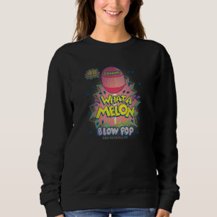 Charms Blow Pop What A Melon Broken Background Sweatshirt
