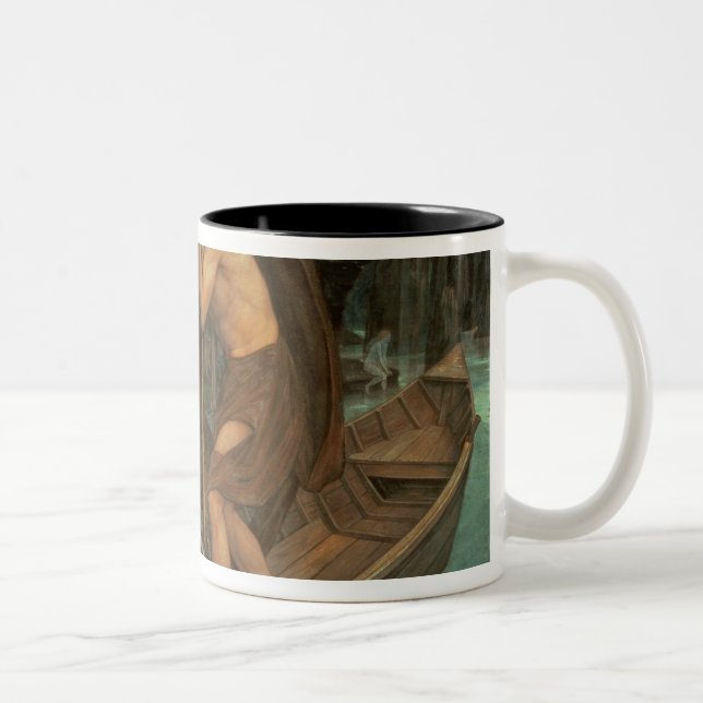 Charon and Psyche Two-Tone Coffee Mug (Right)