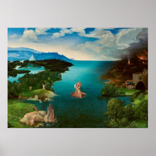 Charon Crossing the River Styx by Joachim Patinir Poster