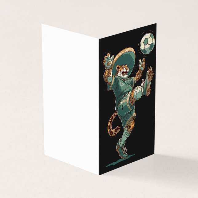 Charro Jaguar Striker Business Card (Outside)