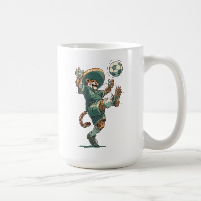 Charro Jaguar Striker Coffee Mug (Right)