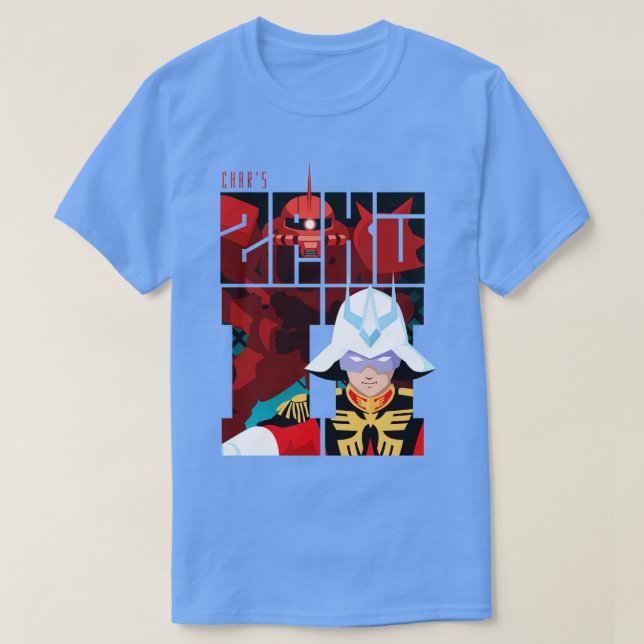 Chars Zaku II T-Shirt (Design Front)