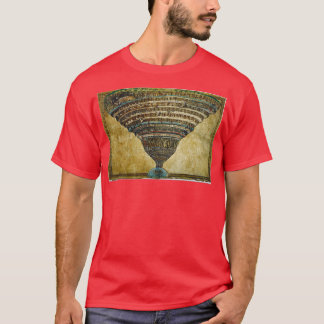 Chart of Hell between 1480 and 1490 by Sandro Bott T-Shirt