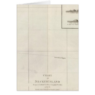 Chart of Necker Island