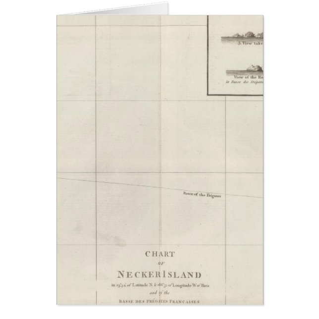 Chart of Necker Island (Front)