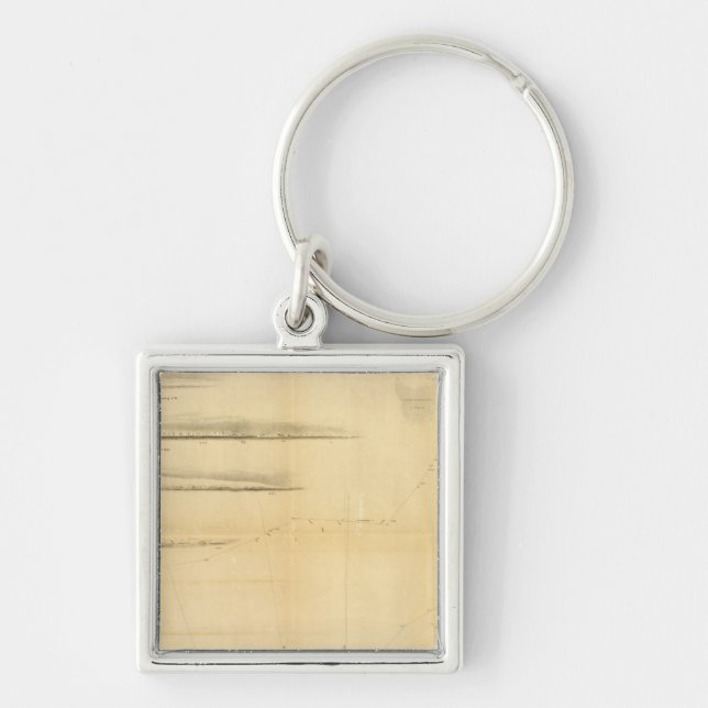 Chart of the Antarctic Continent Key Ring (Front)