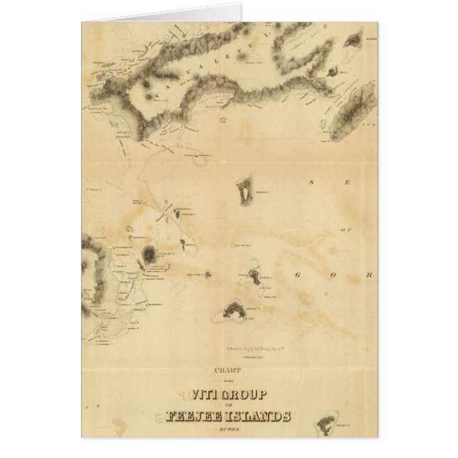 Chart of the Viti Group or Fiji Islands (Front)