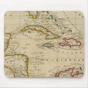 Chart of the West Indies 3 Mouse Pad