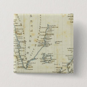 Chart, Polar Seas 15 Cm Square Badge