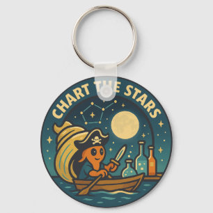 Chart The Stars Pirate Octopus Key Ring