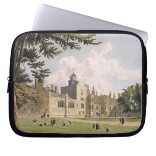 Charter House from the Play Ground, from 'History Laptop Sleeve