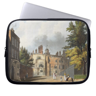 Charter House from the Square, from 'History of Ch Laptop Sleeve
