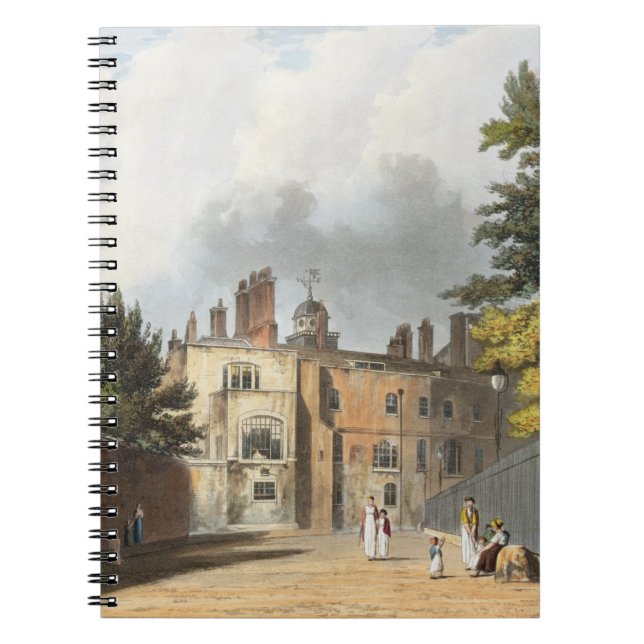 Charter House from the Square, from 'History of Ch Notebook (Front)