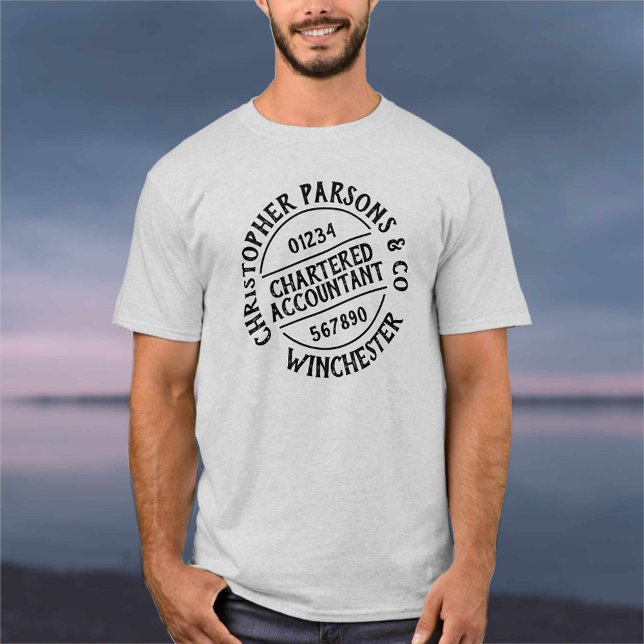 Chartered Accountant T-Shirt (Creator Uploaded)