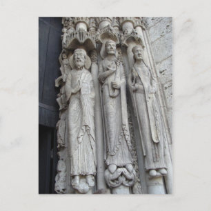 Chartre Cathedral Postcard