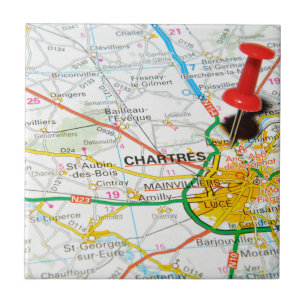 Chartres, France Tile