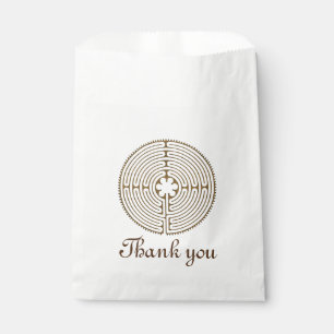 Chartres Labyrinth antique style + your ideas Favour Bags