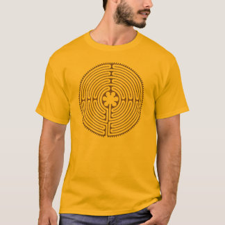 Chartres Labyrinth antique style + your ideas T-Shirt