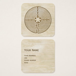 Chartres Labyrinth - Spiritual Symbol Antique 1