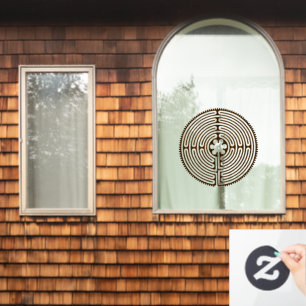 Chartres Labyrinth - Spiritual Symbol Antique 1