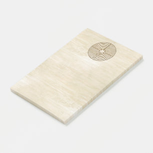 Chartres Labyrinth - Spiritual Symbol Antique 1 Post-it Notes