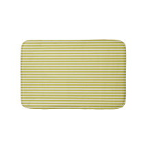 Chartreuse and Cream Simple Striped Pattern