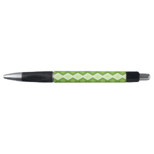 Chartreuse green diamond pattern