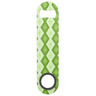 Chartreuse green diamond pattern
