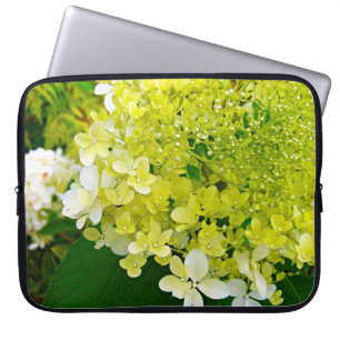 Chartreuse Green, Limelight Hydrangea, Laptop Sleeve