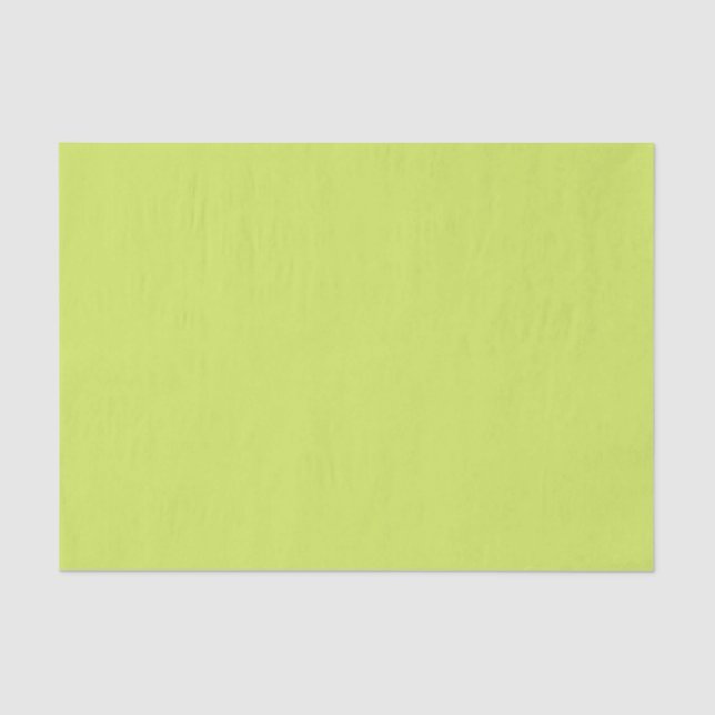 Chartreuse Greenery Tissue Paper (Front)