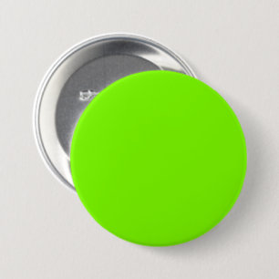 Chartreuse (Neon Green) 7FFF00 Colour - Name Optio 7.5 Cm Round Badge