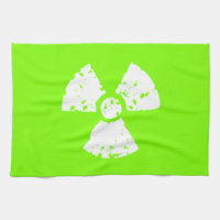 Chartreuse, Neon Green Radioactive Symbol