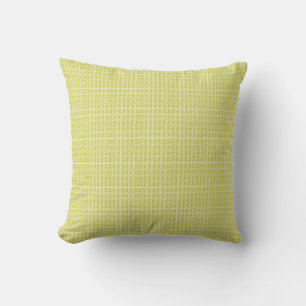 Chartreuse-Royalty-Plaid's-Traditional-Pillow-Set' Cushion