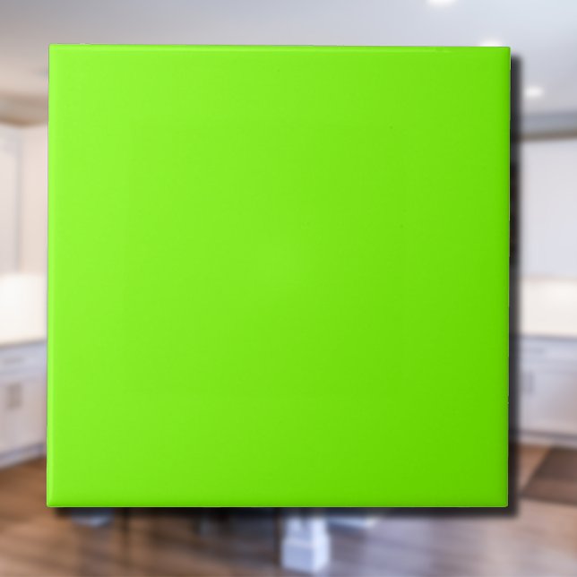 Chartreuse Solid Colour | Classic | Elegant Tile (Creator Uploaded)