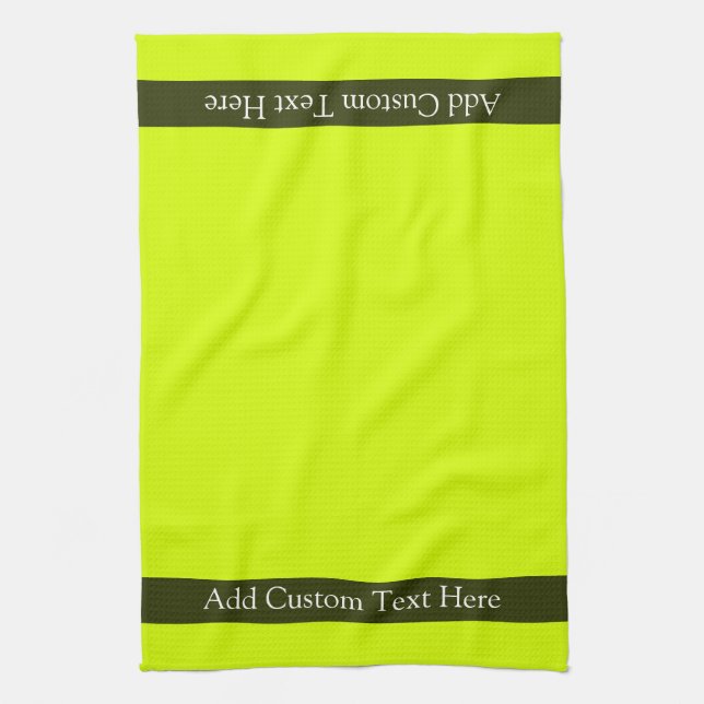 Chartreuse Tea Towel (Vertical)