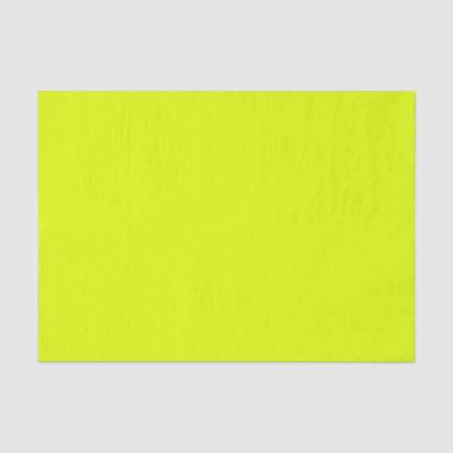 Chartreuse Tissue Paper (Front)