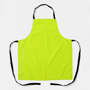 Chartreuse Yellow (solid colour) Apron