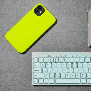 Chartreuse yellow -solid colour Case-Mate iPhone case