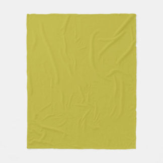 CHARTREUSE Yellowish Green Solid Colour Fleece Blanket
