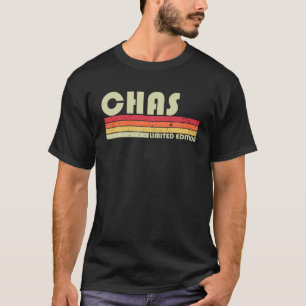 CHAS Gift Name Personalised Funny Retro Vintage Bi T-Shirt