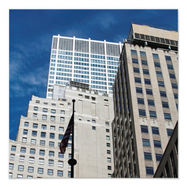 Chase Manhattan Bank New York City Photo Print (Front)