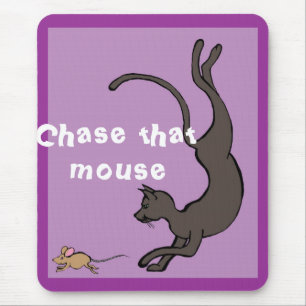 Chase that mouse pad