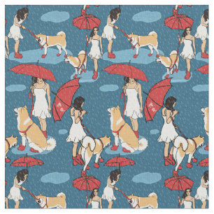 Chase the clouds away fabric