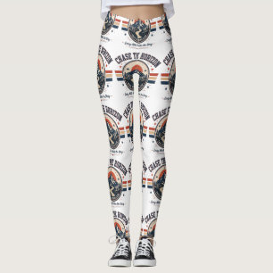 Chase The Horizon Trail Running Club Vintage Tee Leggings