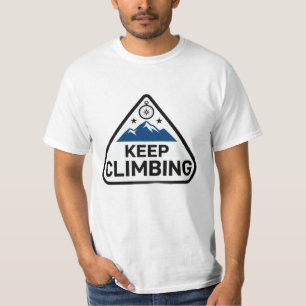 Chase the Summit Mountain Hiking Motivation Shirt