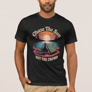 Chase The Sun Adventure Camping Shirt